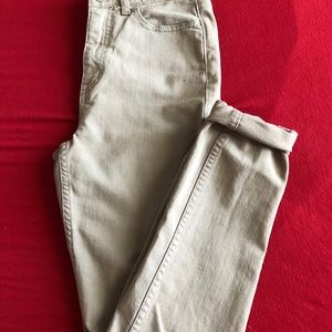 Kate Spade Tan High Waisted Skinny Jeans